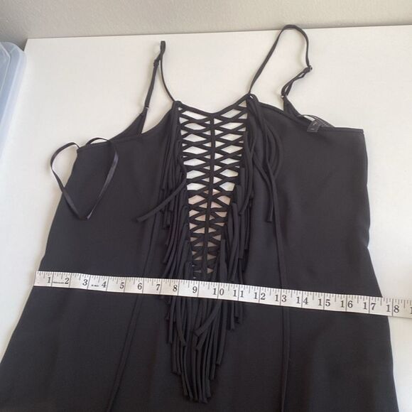 BCBG MAXAZRIA Black Bonita High Low Dress Size XS - Picture 9 of 11